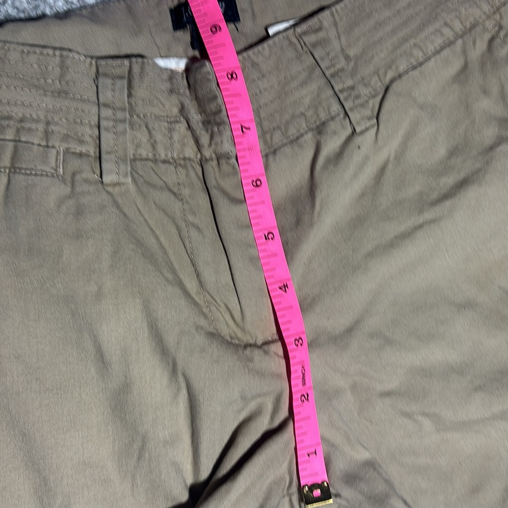 J. Crew city fit Bermuda Shorts Cotton Flat Front khaki walking short women’s 2 - Picture 11 of 12
